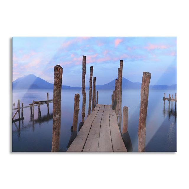 Glass picture | Mural on real glass Wood in the Water | 2 brown LF1573 Highland Dunes Size: 60cm H x 80cm W on Productcaster.