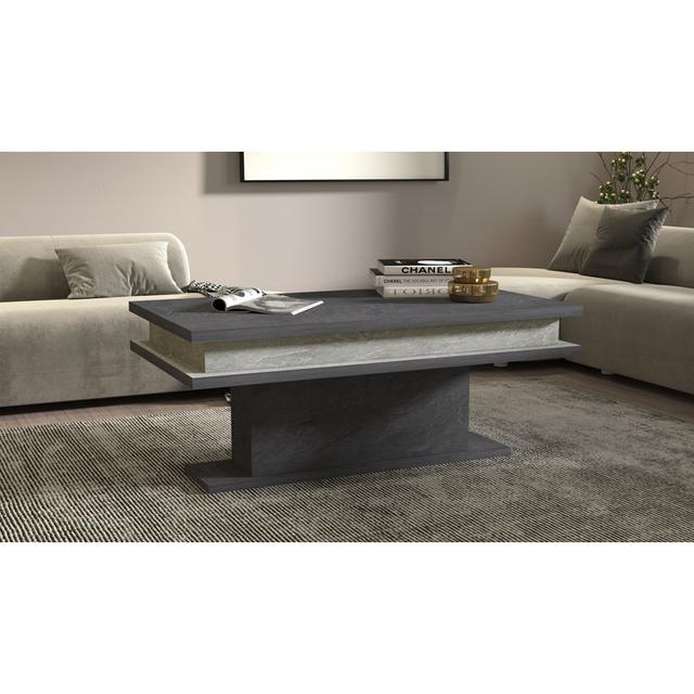 Cazeau Coffee Table Metro Lane Colour: Grey on Productcaster.