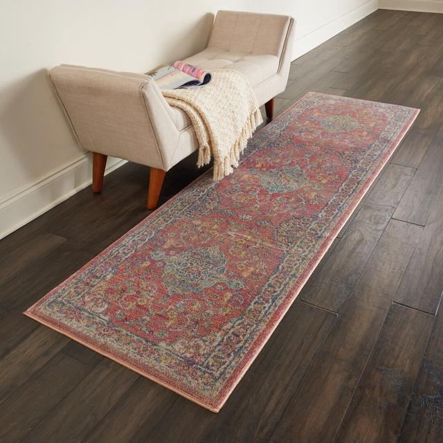 Holbeach Red Rug World Menagerie Rug Size: Runner 71 x 244cm on Productcaster.