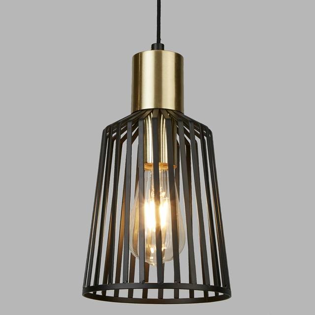 Susanna 1 - Light Black Dome Pendant Borough Wharf on Productcaster.