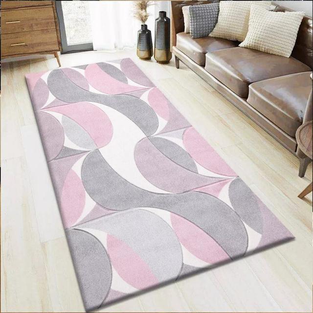 Modern Large Area Rugs Living Room Bedroom Carpet Hallway Runner Rug Floor Mats Metro Lane Rug Size: Rectangle 80 x 150cm on Productcaster.