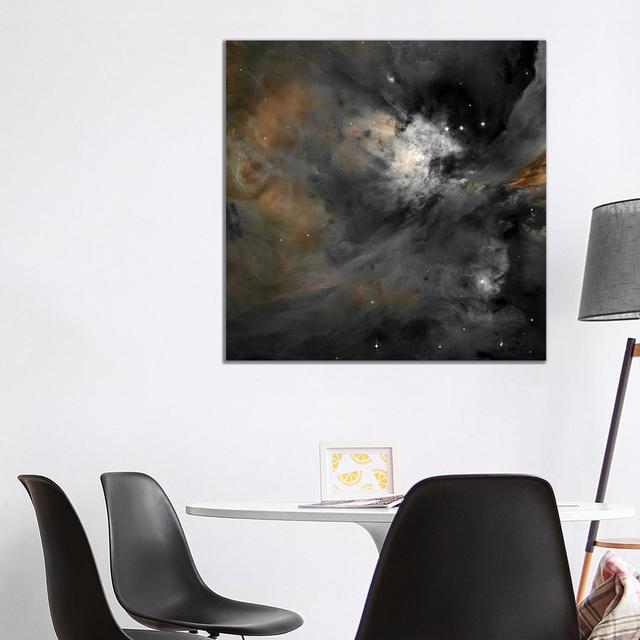 Galactic Space by Bruce Rolff - Wrapped Canvas Print Metro Lane Size: 93.98cm H x 93.98cm W x 1.905cm D on Productcaster.