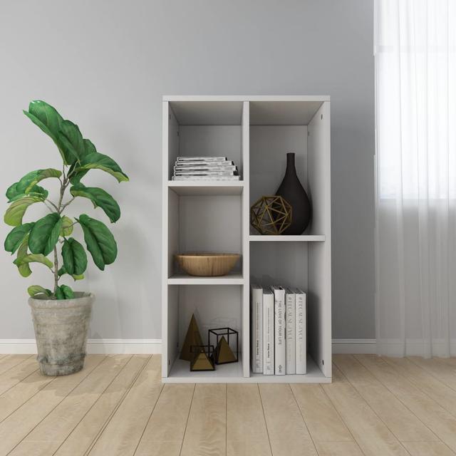 Haydon Bookcase Ebern Designs Colour: White on Productcaster.