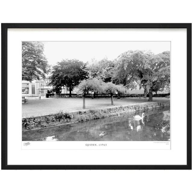 'Quorn, C1965' - Picture Frame Photograph Print on Paper The Francis Frith Collection Size: 43.5cm H x 53.4cm W x 2.3cm D on Productcaster.