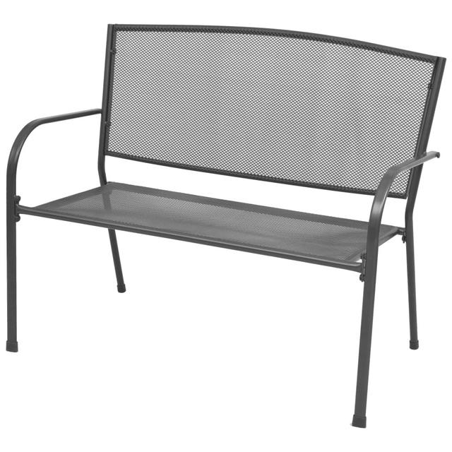 Addisyn Steel Bench Zipcode Design on Productcaster.