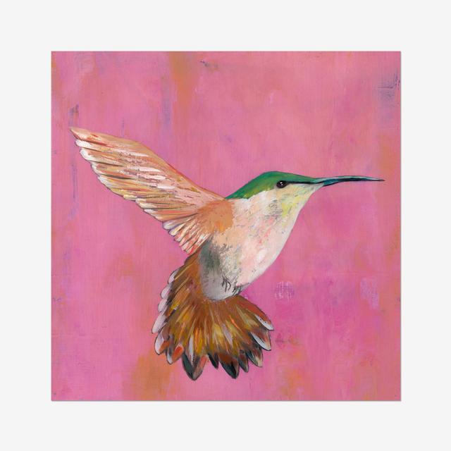 Sweet Hummingbird I by Mehmet Altug - Painting Print Beachcrest Home Format: Paper Print, Size: 91cm H x 91cm W on Productcaster.