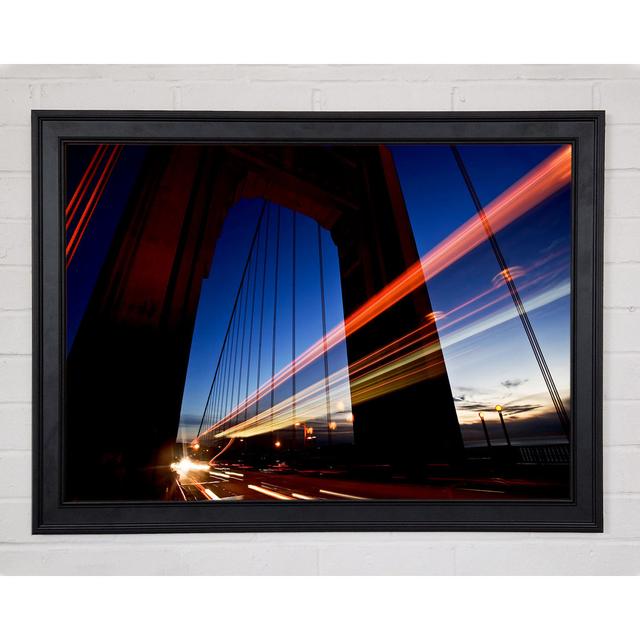 The Bridge Of Light - Single Picture Frame Art Prints Ebern Designs Size: 59.7cm H x 84.1cm W x 1.5cm D on Productcaster.