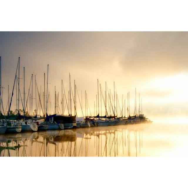 Marina Morning I Highland Dunes Size: 30cm H x 46cm W x 3.8cm D on Productcaster.