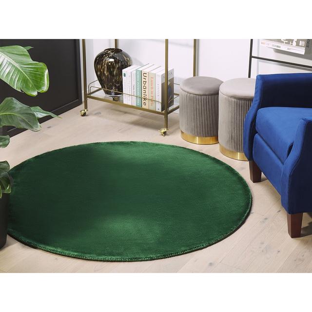 Godinne Handwoven Emerald Green Rug Ebern Designs on Productcaster.