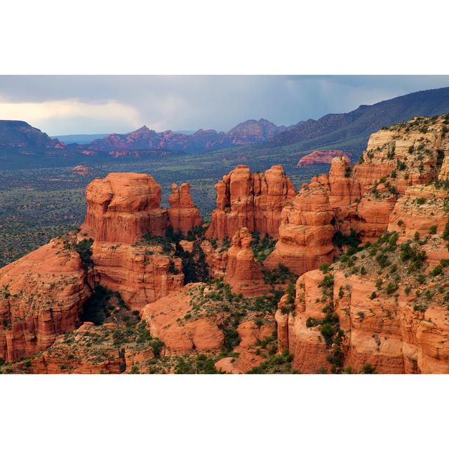 Red Rock Country by Vince Barnes - Wrapped Canvas Photograph Alpen Home Size: 30cm H x 46cm W on Productcaster.