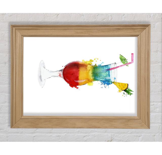 Jelly Baby Cocktail - Single Picture Frame Art Prints Bright Star Size: 142.2cm H x 84.1cm W x 8cm D on Productcaster.