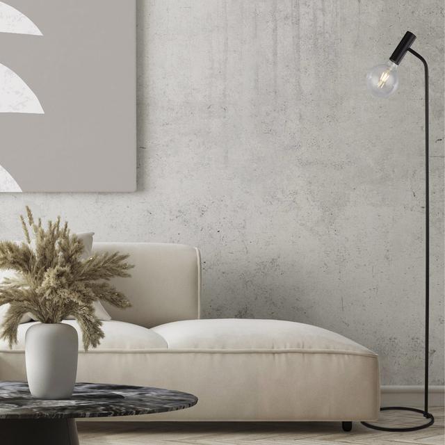 Jaretzy 152cm Black Reading Floor Lamp 17 Stories on Productcaster.