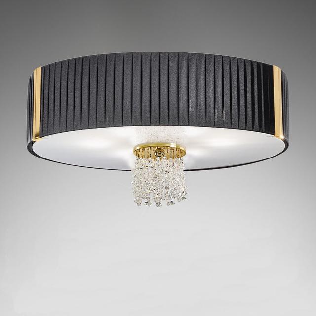 Emozione 6-Light 60cm Flush Mount Kolarz Colour: 24-carat gold on Productcaster.