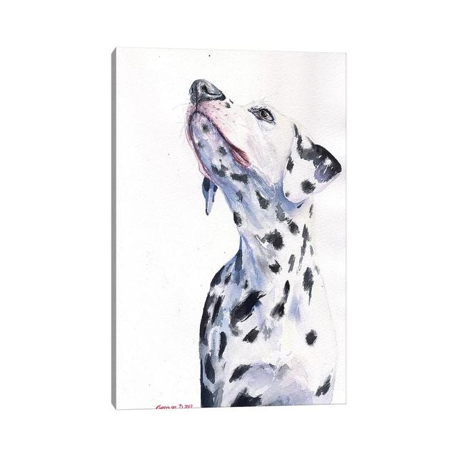 Dalmatian by George Dyachenko - Wrapped Canvas Painting ClassicLiving Size: 66.04cm H x 45.72cm W x 1.91cm D on Productcaster.