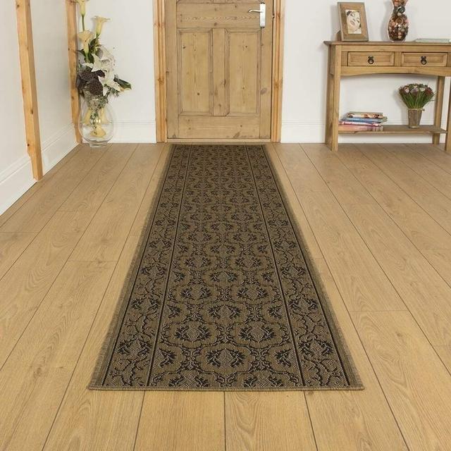 Armiead Flatweave Brown Rug Alpen Home Rug Size: Runner 300cm x 80cm on Productcaster.