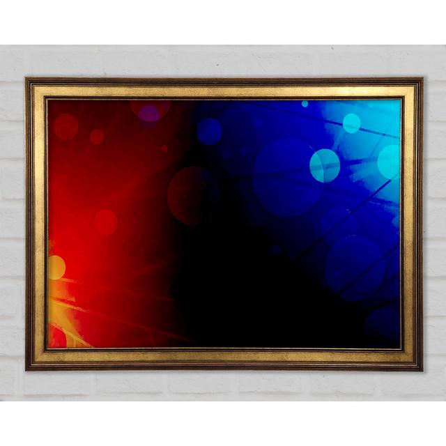 Fire And Water - Single Picture Frame Art Prints on Wood Metro Lane Size: 59.7cm H x 84.1cm W x 1.5cm D on Productcaster.