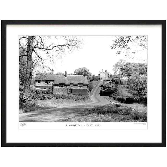 'Rimington, Newby C1955' - Picture Frame Photograph Print on Paper The Francis Frith Collection Size: 45cm H x 60cm W x 2.3cm D on Productcaster.