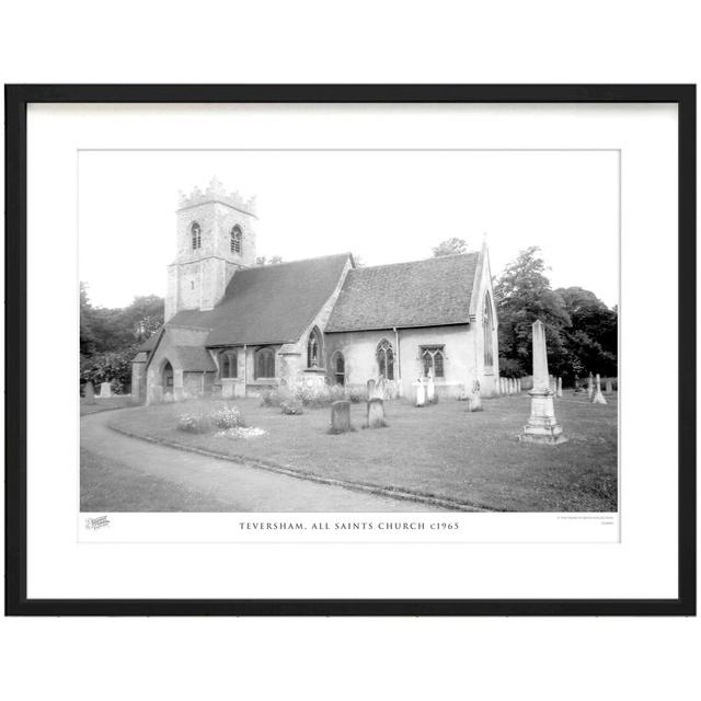 'Teversham, All Saints Church C1965' by Francis Frith - Picture Frame Photograph Print on Paper The Francis Frith Collection Size: 60cm H x 80cm W x 2 on Productcaster.