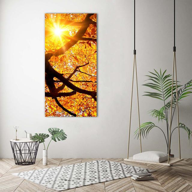 Autumnal Tree - Wrapped Canvas Art Prints Union Rustic on Productcaster.