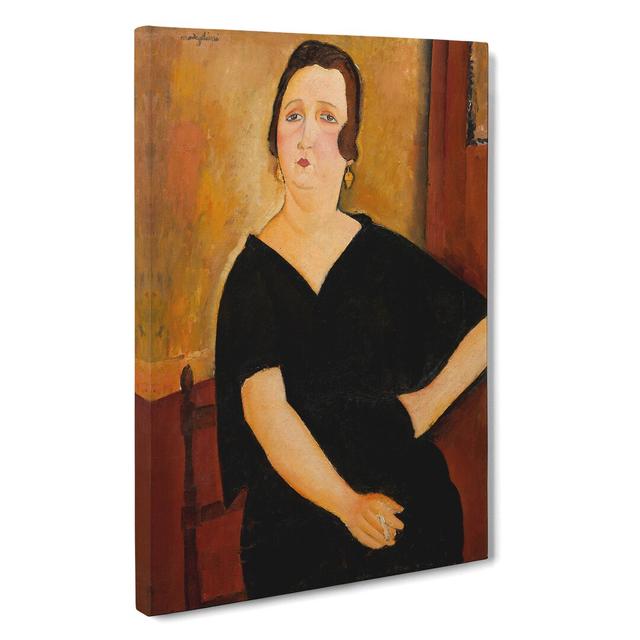 Portrait of a Woman Vol.7 by Amedeo Modigliani - Wrapped Canvas Painting East Urban Home Size: 60cm H x 40cm W x 3cm D on Productcaster.