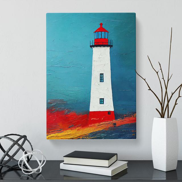 CAN-V0523-1365X Lighthouse Vol.2 - Wrapped Canvas Print Breakwater Bay Size: 60cm H x 40cm W x 3cm D on Productcaster.