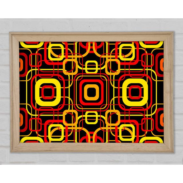 Transcending Squares - Single Picture Frame Art Prints Bright Star Size: 21cm H x 29.7cm W x 1.5cm D on Productcaster.