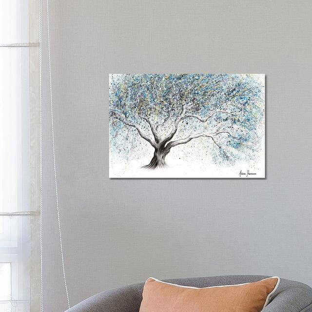 Frosty Whisper Tree by Ashvin Harrison - Wrapped Canvas Gallery-Wrapped Canvas Giclée ClassicLiving Size: 45.72cm H x 66.04cm W x 3.81cm D on Productcaster.