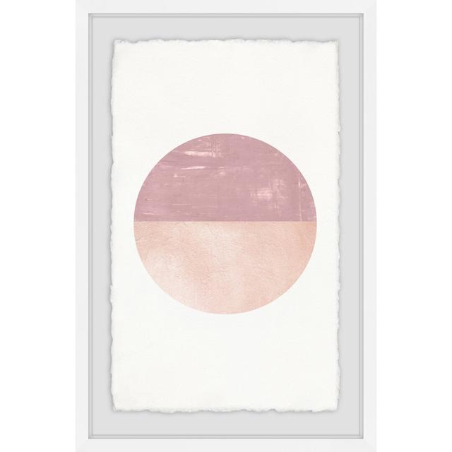 Rose Moon by Julia Posokhova - Picture Frame Painting Print on Paper East Urban Home Size: 30cm H x 20cm W on Productcaster.