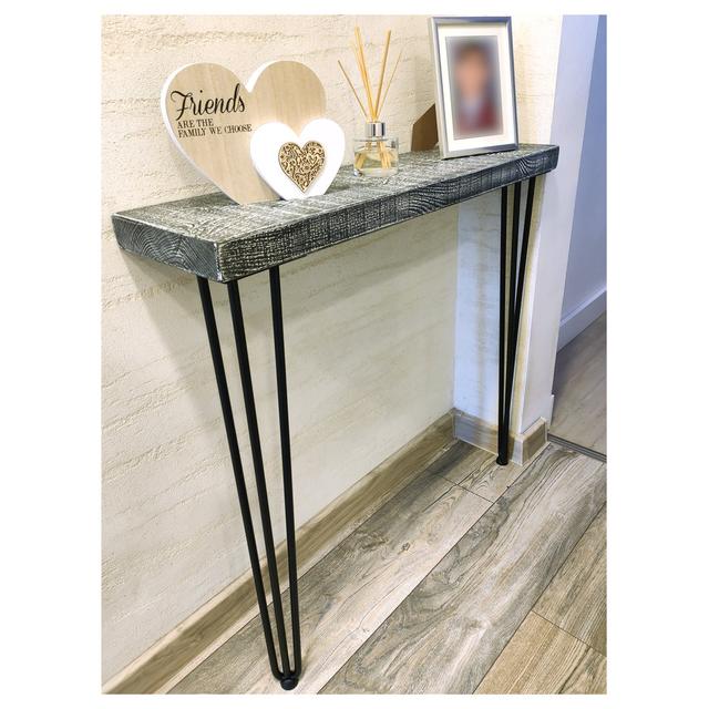 Haverly Console Table Alpen Home Size: 75 H x 130 W x 14.5 D cm on Productcaster.