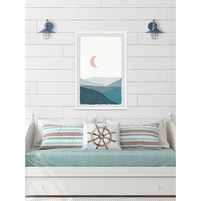 Half Moon Illusion - Picture Frame Painting Union Rustic Size: 91.44cm H x 60.96cm W on Productcaster.