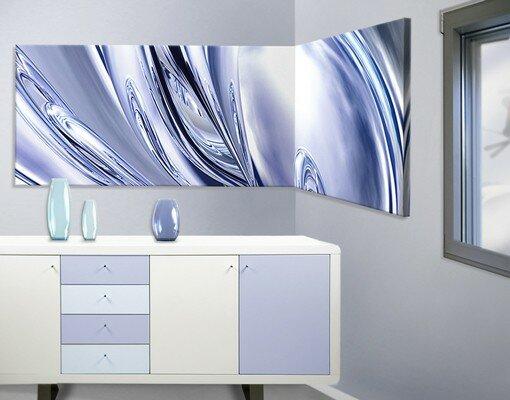 Lights - Wrapped Canvas Graphic Art Print East Urban Home Size: 300cm L x 100cm W, Lap: Inward corner on Productcaster.