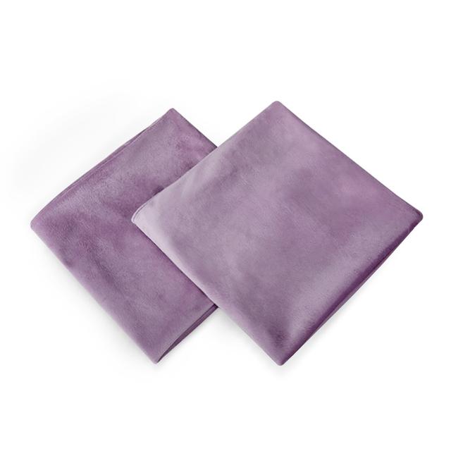 Frith Decorative Cushion Cover (Set of 2) Canora Grey Size: 66cm H x 66cm W x 1cm D, Colour: Lilac on Productcaster.