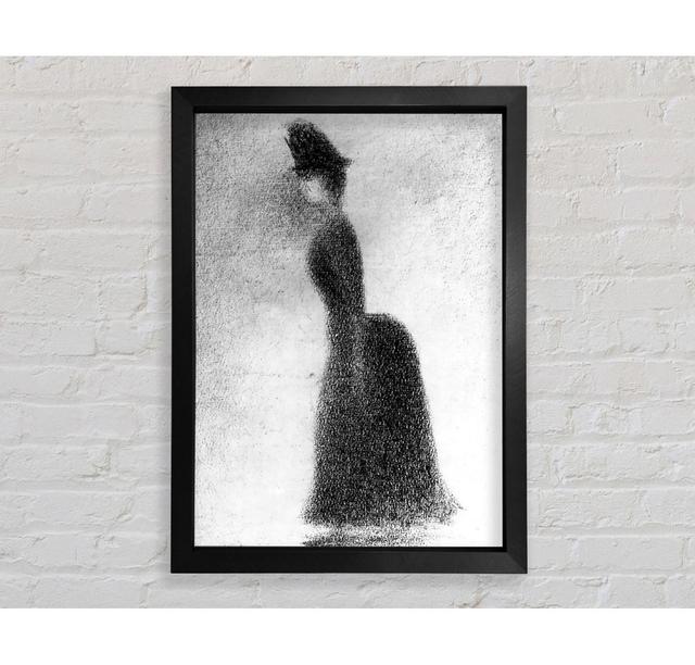 Woman by Georges Seurat - Single Picture Frame Art Prints Bright Star Size: 59.7cm H x 42cm W x 3.4cm D on Productcaster.