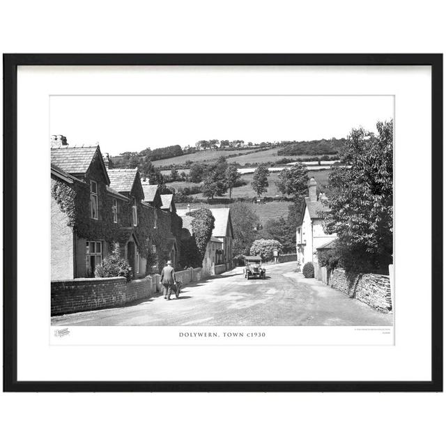 Dolywern, Town C1930 by Francis Frith - Single Picture Frame Print The Francis Frith Collection Size: 60cm H x 80cm W x 2.3cm D on Productcaster.