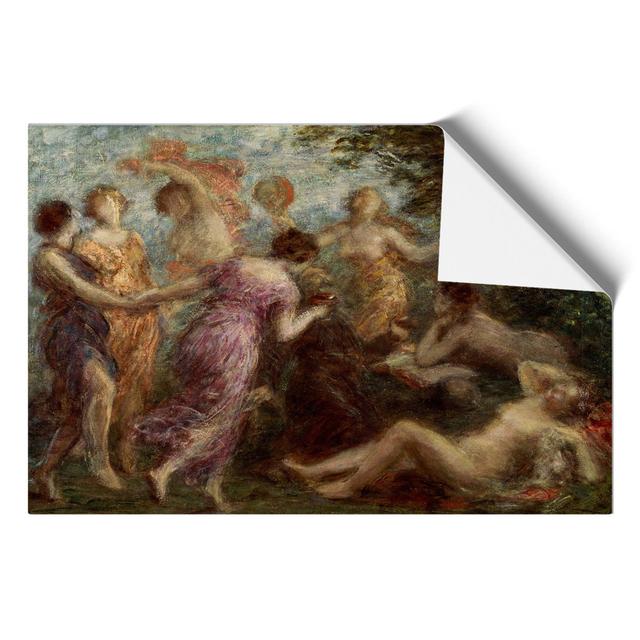 The Temptation of St. Anthony by Henri Le Sidaner - Unframed Painting East Urban Home Size: 42cm H x 59cm W x 0.1cm D on Productcaster.