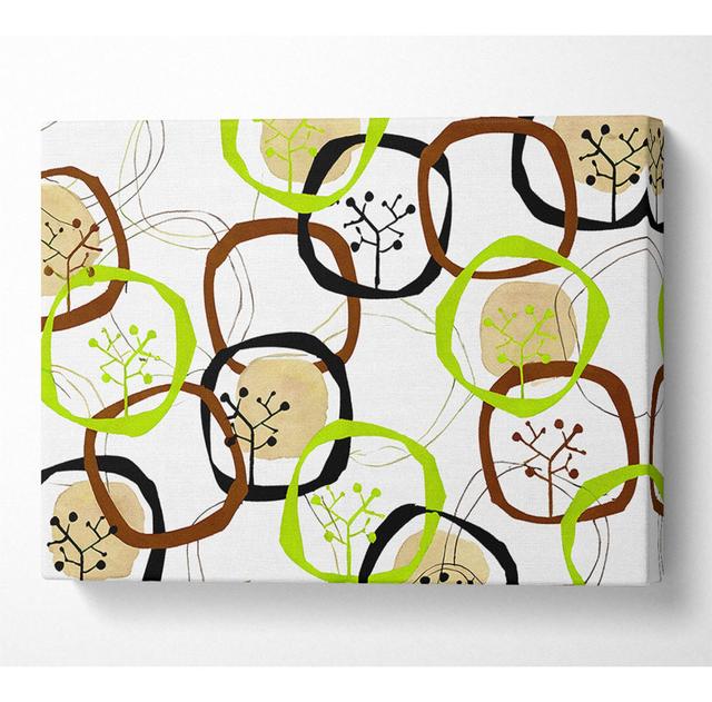 Circumference Of The Root - Wrapped Canvas Art Prints Metro Lane Size: 35.6cm H x 50.8cm W x 10cm D on Productcaster.