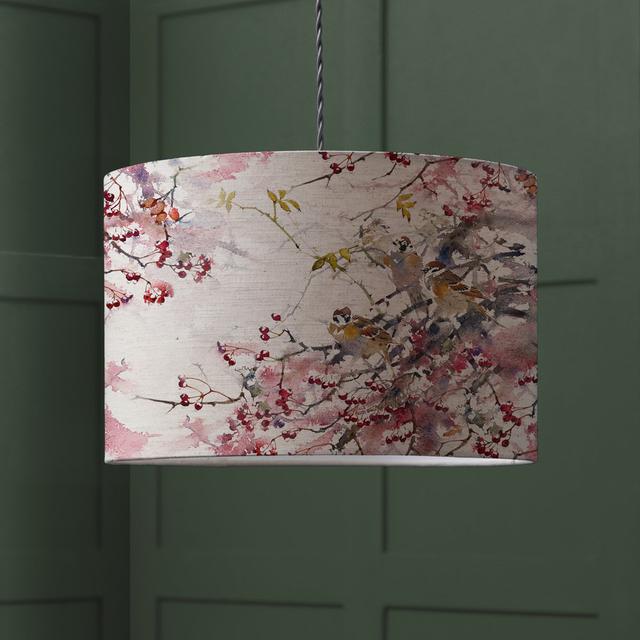 Brushwood 52cm Cotton Drum Lamp Shade Voyage Maison Size: 25cm H x 40cm W x 40cm D on Productcaster.