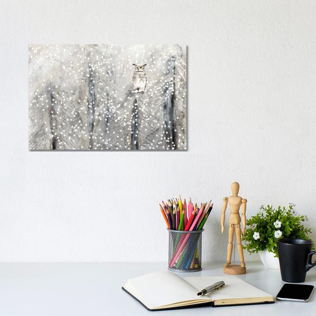 Snowy Habitat by Alicia Ludwig - Wrapped Canvas Print Alpen Home Size: 20.32cm H x 30.48cm W on Productcaster.