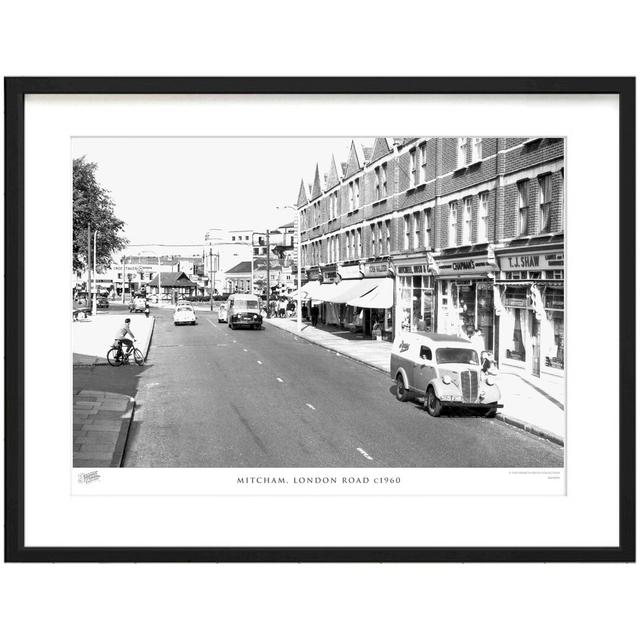 Mitcham, London Road C1960 by Francis Frith - Single Picture Frame Print The Francis Frith Collection Size: 60cm H x 80cm W x 2.3cm D on Productcaster.