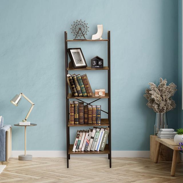 Leffingwell 172 H x 56 W Bookcase Borough Wharf on Productcaster.