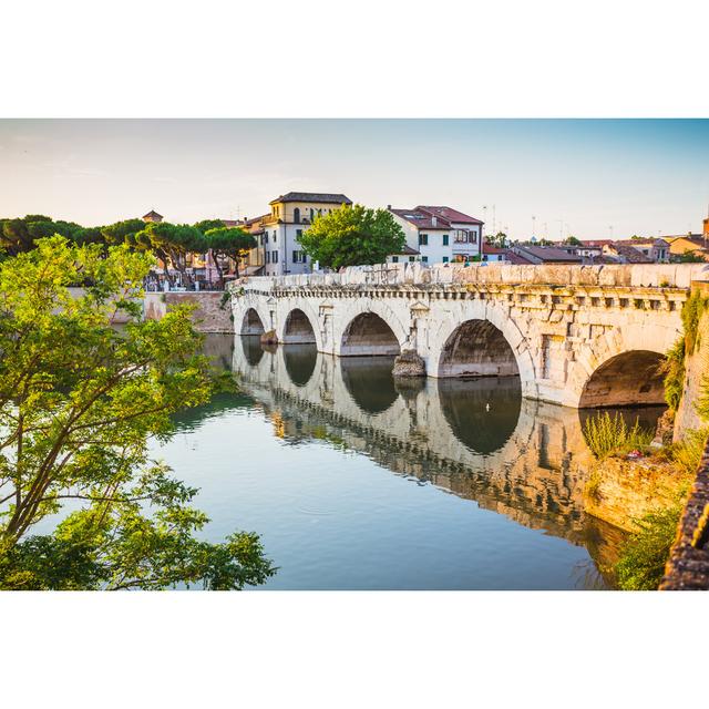 Penrith Bridge Of Tiberius In Rimini by Alan64 - Print Latitude Run Size: 51cm H x 76cm W 3.8cm D on Productcaster.