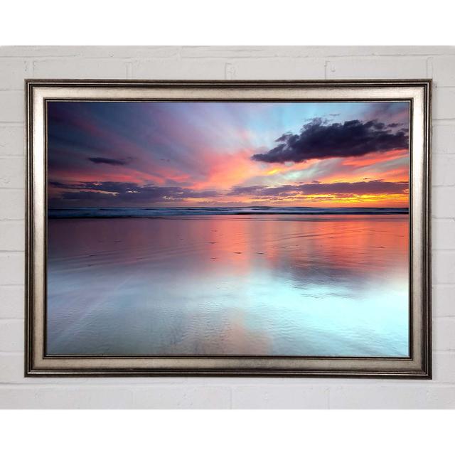 Serine Beach - Single Picture Frame Art Prints Highland Dunes Size: 21cm H x 29.7cm W x 1.5cm D on Productcaster.