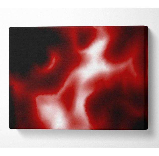 Through The Red Mist - Wrapped Canvas Art Prints Metro Lane Size: 66cm H x 106.6cm W x 10cm D on Productcaster.