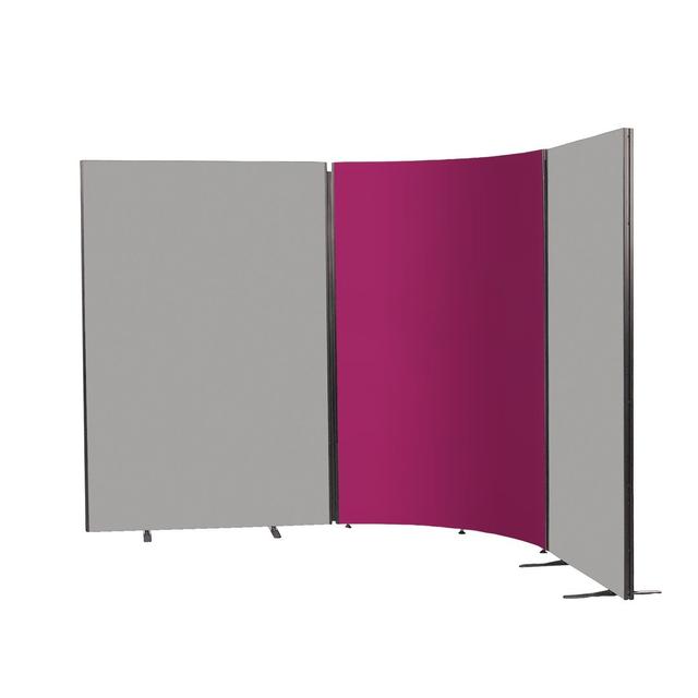 Wood Partition Symple Stuff Size: 122.5cm H x 120cm W x 3cm D, Colour: Magenta on Productcaster.