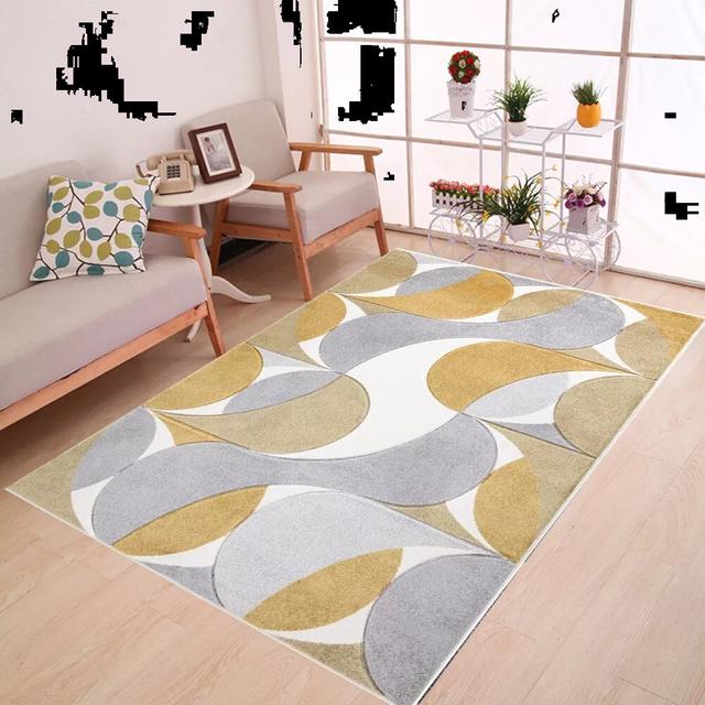 Modern Large Area Rugs Living Room Bedroom Carpet Hallway Runner Rug Floor Mats George Oliver Rug Size: Rectangle 60 x 110cm on Productcaster.