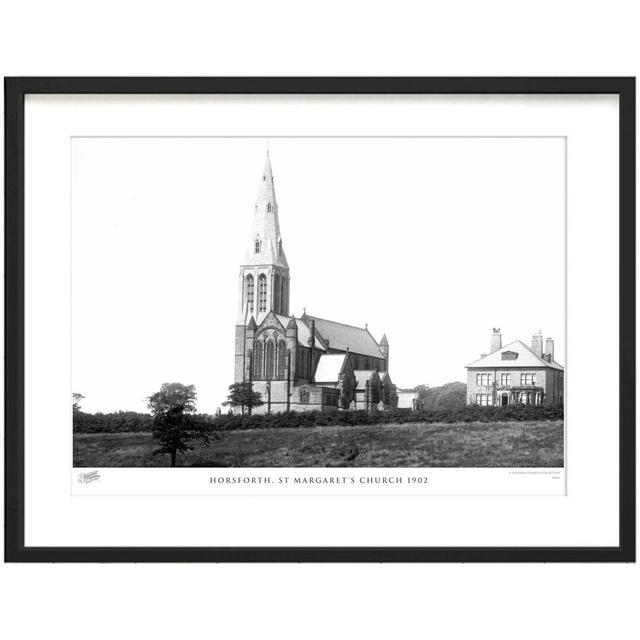 'Horsforth, St Margarets Church 1902' - Picture Frame Photograph Print on Paper The Francis Frith Collection Size: 28cm H x 36cm W x 2.3cm D on Productcaster.