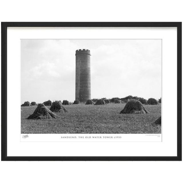 Sandsend, The Old Water Tower C1955 by Francis Frith - Single Picture Frame Print The Francis Frith Collection Size: 28cm H x 36cm W x 2.3cm D on Productcaster.