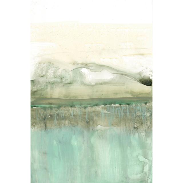 Minty Horizon II by Jennifer Goldberger - Print Rosalind Wheeler Size: 46cm H x 30cm W on Productcaster.