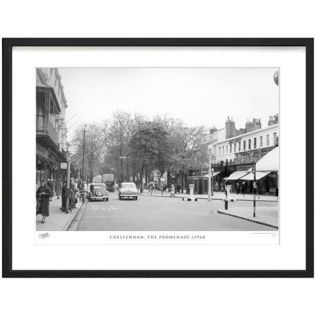 'Cheltenham, the Promenade C1960' by Francis Frith - Picture Frame Photograph Print on Paper The Francis Frith Collection Size: 45cm H x 60cm W x 2.3c on Productcaster.