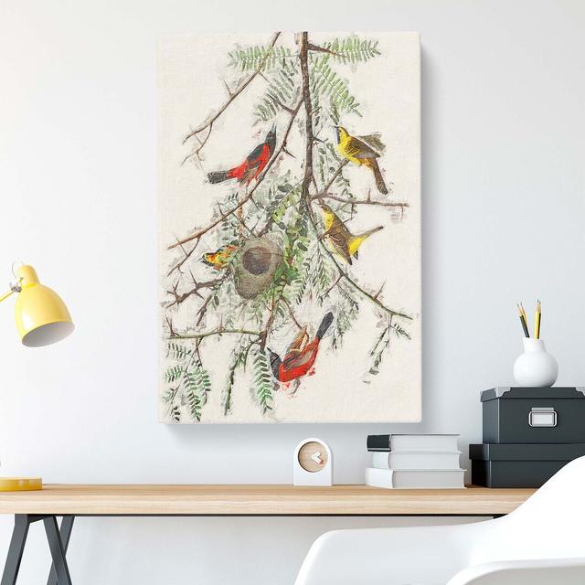 Orchard Oriole by John Audubon - Wrapped Canvas Painting East Urban Home Size: 76cm H x 50cm W x 3cm D on Productcaster.